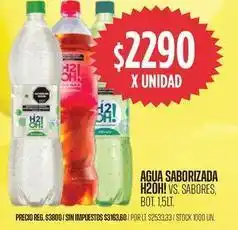 Supermercados Vea Agua saborizada oferta