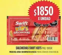 Supermercados Vea Swift - salchichas oferta