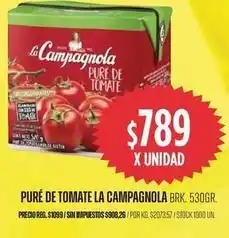 Supermercados Vea La campagnola - puré de tomate oferta
