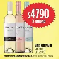 Supermercados Vea Benjamin - vino oferta