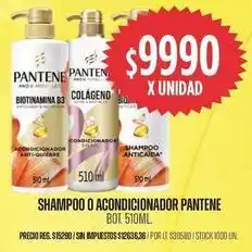 Supermercados Vea Pantene - shampoo o acondicionador oferta