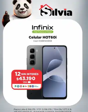 Infinix celular HOT60i