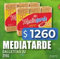 Masivos Mediatarde galletitas oferta