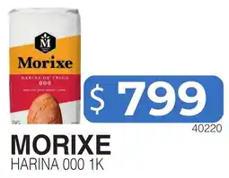 Masivos Morixe harina 000 oferta