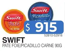 Masivos Swift pate foie/picadillo carne oferta