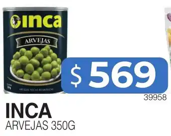 Masivos Inca arvejas oferta
