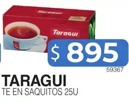 Masivos Taragui te en saquitos oferta
