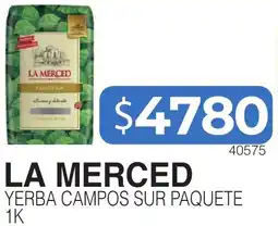 Masivos La merced yerba campos sur paquete oferta
