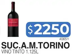 Masivos Suc.a.m.torino vino tinto oferta