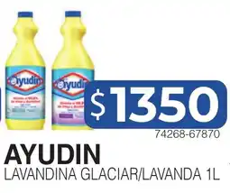 Masivos Ayudin lavandina glaciar/lavanda oferta