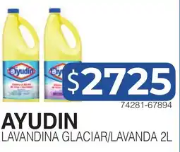 Masivos Ayudin lavandina glaciar/lavanda oferta
