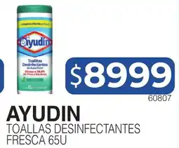 Masivos Ayudin toallas desinfectantes fresca oferta