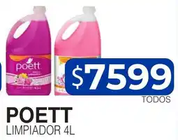 Masivos Poett limpiador oferta