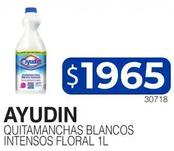 Masivos Ayudin quitamanchas blancos intensos floral oferta