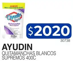 Masivos Ayudin quitamanchas blancos supremos oferta