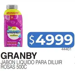 Masivos Granby jabon liquido para diluir rosas oferta