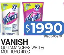 Masivos Vanish quitamanchas white/ multiuso oferta