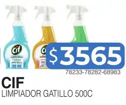 Masivos Cif limpiador gatillo oferta
