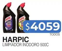 Masivos Harpic limpiador inodoro oferta