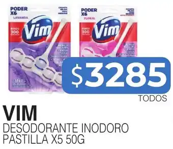 Masivos Vim desodorante inodoro pastilla oferta
