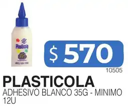 Masivos Plasticola adhesivo blanco oferta