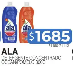 Masivos Ala detergente concentrado ocean/pomelo oferta