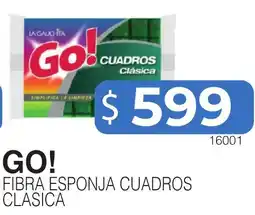 Masivos Go! fibra esponja cuadros clasica oferta