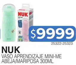 Masivos Nuk vaso aprendizaje mini-me abeja/mariposa oferta