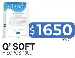 Masivos Q' soft hisopos oferta