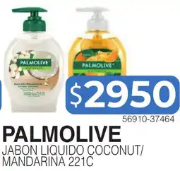 Masivos Palmolive jabon liquido coconut/ mandarina oferta