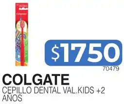Masivos Colgate cepillo dental val.kids +2 anos oferta