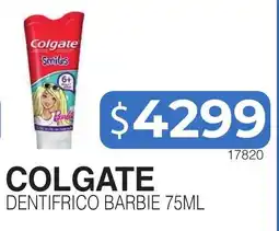 Masivos Colgate dentifrico barbie oferta