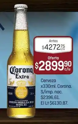 El Nene Corona cerveza oferta