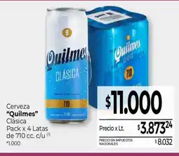 La Anonima Quilmes cerveza clásica oferta