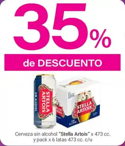 La Anonima Stella artois cerveza sin alcohol oferta