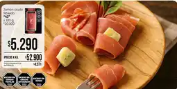 La Anonima La anohima jamón crudo feteado oferta