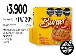 La Anonima Swift medallones de carne vacuna oferta