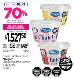 La Anonima Tregar queso untable chatel oferta
