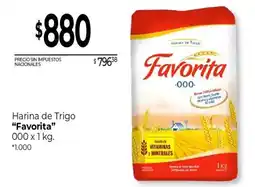 La Anonima Favorita harina de trigo 000 oferta