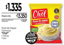 La Anonima Nestlé Chef puré de papas cremoso oferta