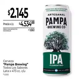 La Anonima Pampa Brewing cerveza todos los sabores oferta