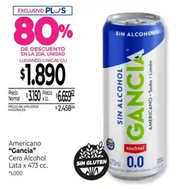 La Anonima Gancia americano oferta