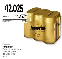 La Anonima Imperial cerveza especial oferta