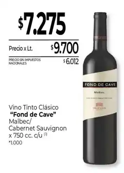 La Anonima Fond de cave vino tinto clásico oferta