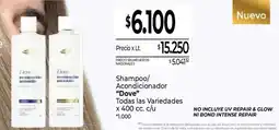 La Anonima Dove shampoo/ acondicionador oferta