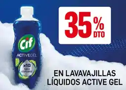 La Anonima Cif liquidos active gel oferta
