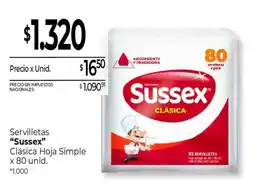 La Anonima Sussex servilletas clásica oferta