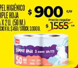 Supermercados DIA Simple hoja oferta