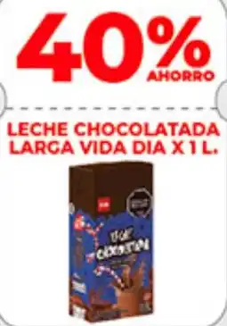Supermercados DIA Dia leche chocolatada larga vida oferta