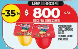 Supermercados DIA Danonino postre frutilla vainilla oferta